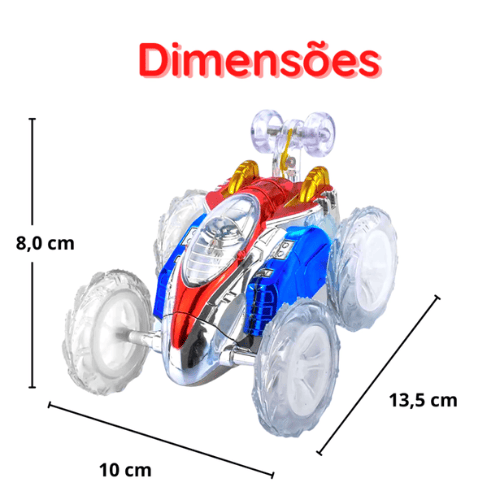 Carrinho Dasher 360º - Diversão Sem Fim