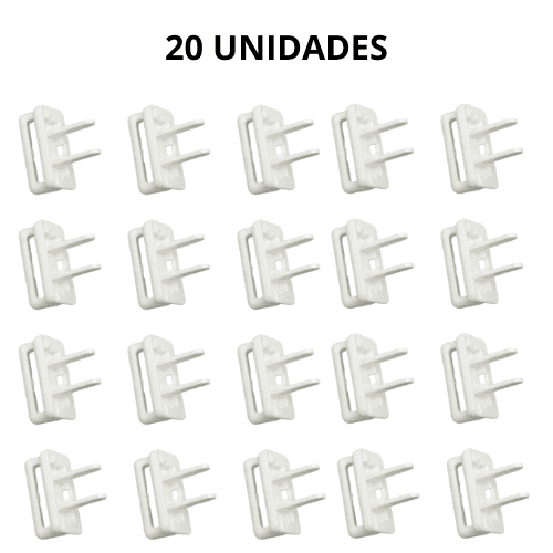 Kit de 20 Tampas de Tomada - Proteção Infantil