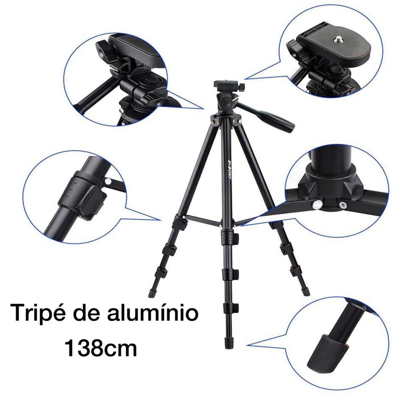 Telescópio Com Foco Em Até 120x + Mochila Preta